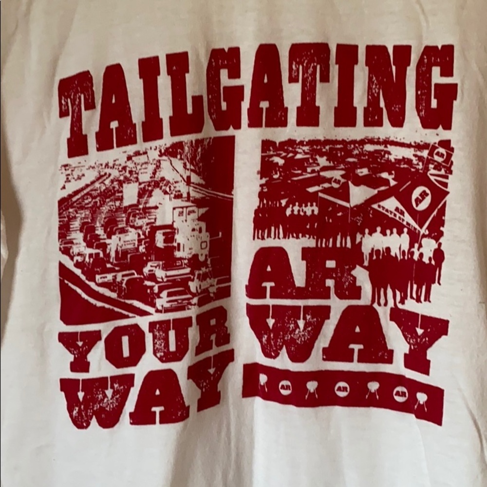 Arkansas Tailgating tee - Picture 2 of 2